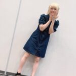 Natsumi Maki Instagram - サイン会はデニムワンピっ🫶 まだまだぽい族と話したりない🥺✨ #natsupoi #ぽい族 #デニムワンピ #女子プロレスラー