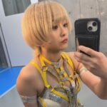 Natsumi Maki Instagram - 女優ミラーみたいなの見つけた🪞✨　 でも顔に影が... 試合はしばらくお休み〜 まっててねーん🤍 #natsupoi #なつぽい #ウルフ女子 #ウルフボブ #ウルフショート #ウルフカット