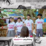 Navika Kotia Instagram - friendships special hote hai, aur zyada special if woh school ke ho 🫂 @navika_kotia @aadityagupt.a @mealishaparveen @manavsoneji @the_onlyansh @thealrightsquad @rusk.media #SchoolFriendsOnAmazonminiTV #StreamingNow