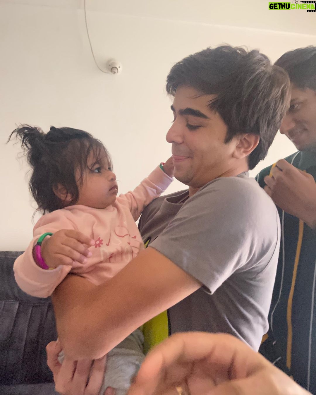 Navika Kotia Instagram - To my little brother, Joh umar main mujhse chota hai but harkate bade bhai wali hai. Bhale hi tu mujhse jyada samjhdar hai but message toh mujhse hi likhvayeg na lmaoo! Aaj 18 ka ho gaya hai abb roz gaadi kaun leke jayega iss baat pe jahgde honge haha lessgoo But kitne hi jhagde ho, yaa aandhi toofan aye, apne bond ko kuch nahi hone wala. Coz stronger than fevicol ka bond ngl tbh. Thank you for the humour, thank you for the goodvibes, all the masti you do my goofball. Thank you for so many things I cant even list them! So just thank you for existing! I have no clue what I’d do and be without you.. favourite human ❤️ Happy birthday Shivi, I love you and I’m proud of you 🎂❤️ Yours, NAKAJI 🥳🥳🥳