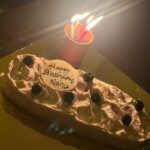 Neha Mahajan Instagram - 🥂 to growing. I feel ecstatic by all the love you all showered upon me on my b’day. All the phone calls, video messages, emails, Ig stories, surprise visits and LOVE has made me super equipped to set out for another year of adventures! Cannot thank you all enough, sorry if I couldn’t respond to each one of you, but you know you made it special. Aai Baba, life is your best gift to me. @bradleyduns you are my soulmate, without you there will be no sunshine to bask in. All my dear friends and family, you hold me whole. I love you all! 😚 Ps - @prassannart got me a b’day hat, I started the day with a 2kms run (11mins) and then resisted a nap and went to the bookstore 😆 #blueberrycheesecake