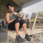 Neha Mahajan Instagram – Little bubbly recently had an accident and hit her face badly. But her wilful joy has quickly recovered her and she is the sweetest pup I have ever seen in my life! 
That’s her name – Bubbly 🐶