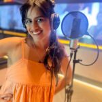 Neha Mahajan Instagram – If only we could dub our way in real life too 😅 can’t wait for you all to see this one. 
#dubbing #film #comingsoon