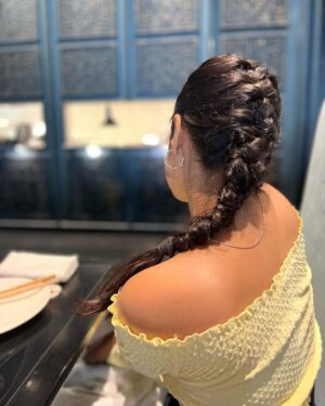 Neha Mahajan Instagram - Thanks to my mom for braiding my hair today 💆🏻‍♀️

#braids