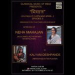 Neha Mahajan Instagram - We’re overjoyed to announce our upcoming episode in Misaal series! Misaal is an interview series started by us to celebrate multi-faceted artistes, who have not only achieved a great prestige and success in the field of their livelihood but have also attained mastery over the music field. Our upcoming guest Neha Mahajan @nehamahajanofficial having brought up in a musical background is a renowned sitar player herself. She has worked as an actor on many prestigious platforms spread across India and abroad. Do watch her live in conversation with Kalyani Deshpande @sitarkalyani on Saturday, 28th October at 4 pm IST to know about her fascinating journey in Indian classical music and witness many more intriguing topics. #misaalseries #nehamahajan #music #sitar #classicalmusicofindia #indianmusic