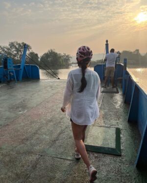 Neha Mahajan Instagram - This whole cycle ride was a reminder of how much birdsong exists. 
#life #birds
Ps - thanks to Atul our birding guide for the photos 😌