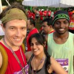 Neha Mahajan Instagram – Perks of believing your legs can fly 🥰
Had an unforgettable half marathon run yesterday with @bradleyduns 
(My timing was 2.27 guys, Bradley smashed it @ 1.45) 
@skfgoarivermarathon 
#run #halfmarathon #goa
