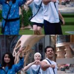 Neil Bhatt Instagram - Suprabhat with Aishwarya and Neil’s dance🙏🏼😌 Aishwarya’s Outfit: Co-ord Set @banno.swagger Styled By @dinky_nirh #AishwaryaSharma #NeilBhatt #Neiwarya #BiggBoss17 #BiggBoss #BB17 #BBMornings #NeilKiAish #AishKiNeil