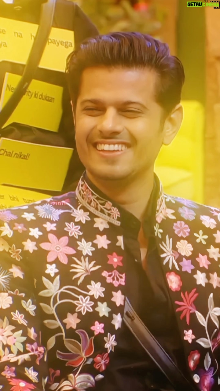Neil Bhatt Instagram - Confidence and style: Neil’s winning combo🏆 Outfit by - @kalpraag Shirt by- @whoworewhhat Styled by - @purvabansal5 Assist by - @kalyanis_couture #NeilBhatt #Neiwarya #BiggBoss #BiggBoss17 #BB17 #WKW @colorstv @officialjiocinema @endemolshineind @viacom18