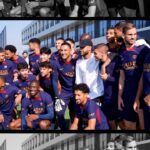 Neymar Jr Instagram – 𝗠𝗘𝗥𝗖𝗜, @neymarjr! ❤️💙

A warm farewell from the team to Neymar Jr. at the Campus PSG today! 

✨ #ObrigadoNey