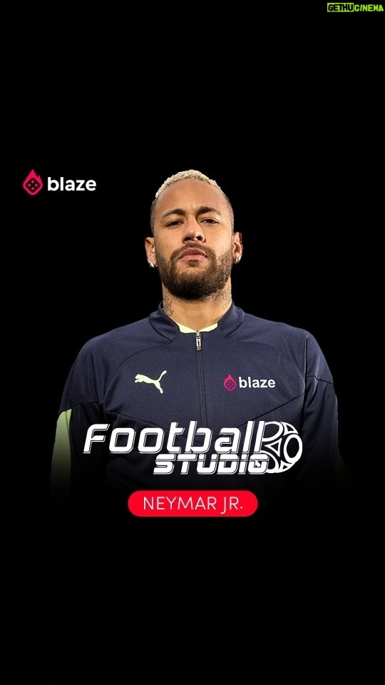 Neymar Jr Instagram - Jogando com @neymarjr ! 🎰✨ A Blaze é parceira oficial do incrível Neymar Jr. 🏆🔥 Jogue com responsabilidade, não há garantia de ganhos ⚠️