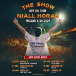 Niall Horan Instagram – Can’t believe I’m saying this but the response to The Show Live On Tour 2024 has been so mind blowing that I’m adding more shows in the UK and Ireland
Tickets go on sale 8 September at 10am BST . Sign up for my newsletter at NiallHoran.com for access to the 6 September presale
Mexico, South America and Asia , I haven’t forgotten about you, stay tuned for more dates x