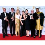 Niamh Algar Instagram - A very surreal moment to present a @bafta to one of my all time heroes #katewinslet who's career has had a huge influence on me. When I was a kid Titanic played in the old cinema of my hometown of Mullingar for an entire year and sold out every weekend! It's a special memory that's always stuck with me because my mum had to sneak me in as I wasn't old enough to watch it & it was the first time a movie ever made me cry. I'm so grateful to @bafta for allowing me the honour of presenting #BestSingleDrama, congratulations to the #IAmRuth team on an incredible piece of work. Last night transported me back to that feeling of being kid again, being completely star stuck and in awe of this fascinating world of storytelling. 🙏🏻✨❤️🎥🎉 Royal Festival Hall Southbank Centre, London
