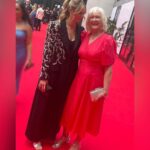 Niamh Algar Instagram - Thank you @IFTA for a spectacular night. So special to be there with my mum to celebrate the incredible achievements of Irish film & tv and to witness legend Joan Bergin receive her award for her outstanding contribution to this wonderful industry☘️ Special mention to Áine Moriarty & her team on making us all feel so welcome & @deirdreokane123 on being such a brilliant host as always! Congratulations to all the nominees and winners, and the absolute gent Ciarán Hinds whom I got to present the award for Best Supporting Actor-Drama to, so proud to be Irish!🫶🏻🇮🇪🎞️🎬 Styling by @hollyevawhite Wearing @sabina.bilenko Dublin, Ireland