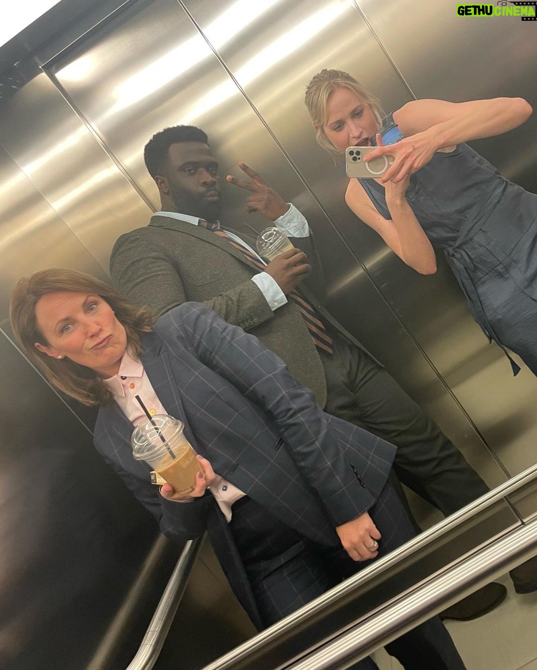 Niamh Algar Instagram - Just some of the brilliant folk behind ep1 #Malpractice 🫶🏻❤️🎥