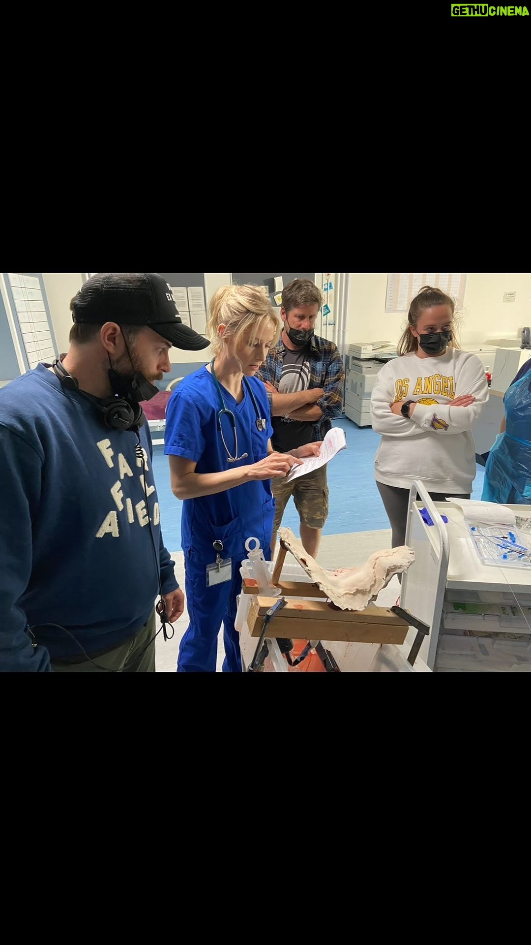 Niamh Algar Instagram - Practice makes #Malpractice 💉🩺 @itv Thank you so much to The Boss @zarafalcon and all the medical advisors on Malpractice for your incredible work and patience, thanks for keeping it real! ;)