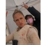 Niamh Algar Instagram - We did a bag thing…. but we had a lot of fun doing it! #bts of #CULPRITS 💥🎬🥷 Stream the full series now on @disneyplusuk & @hulu