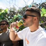 Nick Barrotta Instagram - can’t get enough of @drinksimplyspiked — we’re cracking a few open in honor of simply’s 21st birthday. go grab one and let’s celebrate! there’s nothing like a cold one on a hot summer day! 😎🎉 #itsgettingjuicy #partner The Ivy Kitchen & Bar