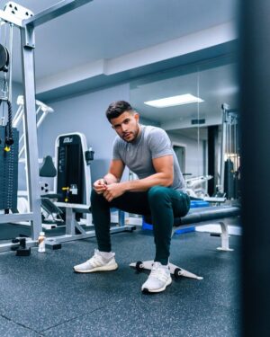 Nick Barrotta Instagram - locked in 🔒 ... nah, literally locked in. someone let me out and take me to brunch 😂🍳