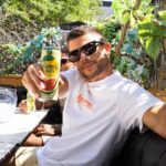 Nick Barrotta Instagram - can’t get enough of @drinksimplyspiked — we’re cracking a few open in honor of simply’s 21st birthday. go grab one and let’s celebrate! there’s nothing like a cold one on a hot summer day! 😎🎉 #itsgettingjuicy #partner The Ivy Kitchen & Bar