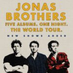 Nick Jonas Instagram – Here we go!! We are stoked to add more dates for THE TOUR in the US, Europe and making our way to Australia for the first time! 

For all North American shows you can now register for Verified Fan until July 31st at 10PM ET at jonasbrothers.com for your chance to purchase tickets.