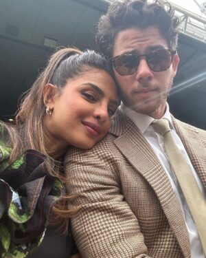 Nick Jonas Instagram - Beautiful day out at the tennis with my ❤️. Such an honor to sit in the Royal box and watch @marketavondrousova win her first grand slam.