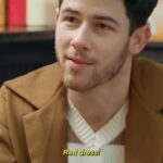 Nick Jonas Instagram – Teaching @ameliadimz how to do the perfect “red dress” @chickenshopdate