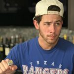 Nick Jonas Instagram – Still on cloud nine after the show at @globelifefield in the city I was born in with 35,000+ people! Also Neil Leibman on behalf of the Rangers gave us custom “championship rings” in honor of our show! So cool! 😁