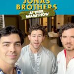Nick Jonas Instagram – Win a trip to meet us at our show in Miami and watch our show from side stage! 

We’re going to fly one lucky winner and guest to Miami with artist guest passes for our show on Oct 14 with early entry and side stage viewing plus a 3-night hotel stay, spending money and more.

Donate To Win to support @beyondtype1 and help unite the global diabetes community to provide solutions and improve lives at: fandiem.com/jonasbrothers or with link in bio!