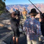 Nick Knowles Instagram – Thank you so much for your wonderful comments on my Big Adventure Grand Canyon show on last night – don’t forget to tune in tonight for part two 9pm Ch5 
Thanks to Director and great friend Ben Southwell who walked every step of the way with me and to our huge talented production team who truly made beautiful films. Special mention to our American crew – camera Tim Riese, sound Chris Polczinski and fixer and life coach Eugene Parker
If you missed the shows, they really are worth a watch on My5