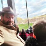 Nick Knowles Instagram – Great day @bathrugby and my boy’s first local Derby playing @officialgloucesterrugby 
Thank you to everyone there at Bath – especially the crowd who were all great to be around – top father and son day out