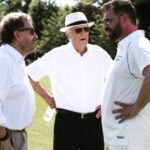 Nick Knowles Instagram - Sad to hear of the passing of “Parky” Lovely man, always very kind to me with advice on interviewing as we sat around various boundaries and there wasn’t anyone better at the job. Loved his cricket and raised an enormous amount for charities with his matches. This one was in Bray, here having a chat with the lovely Robert Powell and Parky (who wasn’t well that day) still turning out because it was cricket and it was important for the charity RIP Sir