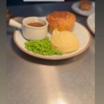 Nick Knowles Instagram - Yummy Pie and Mash and gravy in Windsor railway station @windsor.pie.company I have no financial interest I just love a proper pie and being a Londoner you don’t get much better than great pie and mash 😋🥧
