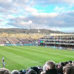 Nick Knowles Instagram – Great day @bathrugby and my boy’s first local Derby playing @officialgloucesterrugby 
Thank you to everyone there at Bath – especially the crowd who were all great to be around – top father and son day out