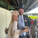 Nick Knowles Instagram - Magnificent day out with my love @katie.dadzie and @hippocochrane and @thedoncc - lovely to dress up once in a while - hot day so may have over rehydrated - finishing with a lovely meal at our favourite @bluebellsrestaurant Magical summer memories made ❤️