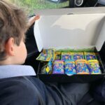 Nick Knowles Instagram – The boy worked sooo hard at school and worked on his resilience and standing up for himself against older kids – so a reward – his favourite toys currently @SuperThingsUK #SuperThingsNeonPower set
And today being end of term he can take them in to play with his buddies 
I think I’d have been into them when I was his age too – so many cool things for kids these days