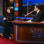 Nicki Minaj Instagram - I adore him. His team is the best. I had so much fun. Check it out tonight!!!! @colbertlateshow #PinkFriday2 is OUT NOW 🎀💖💛✨🦄♥️🫶🏽