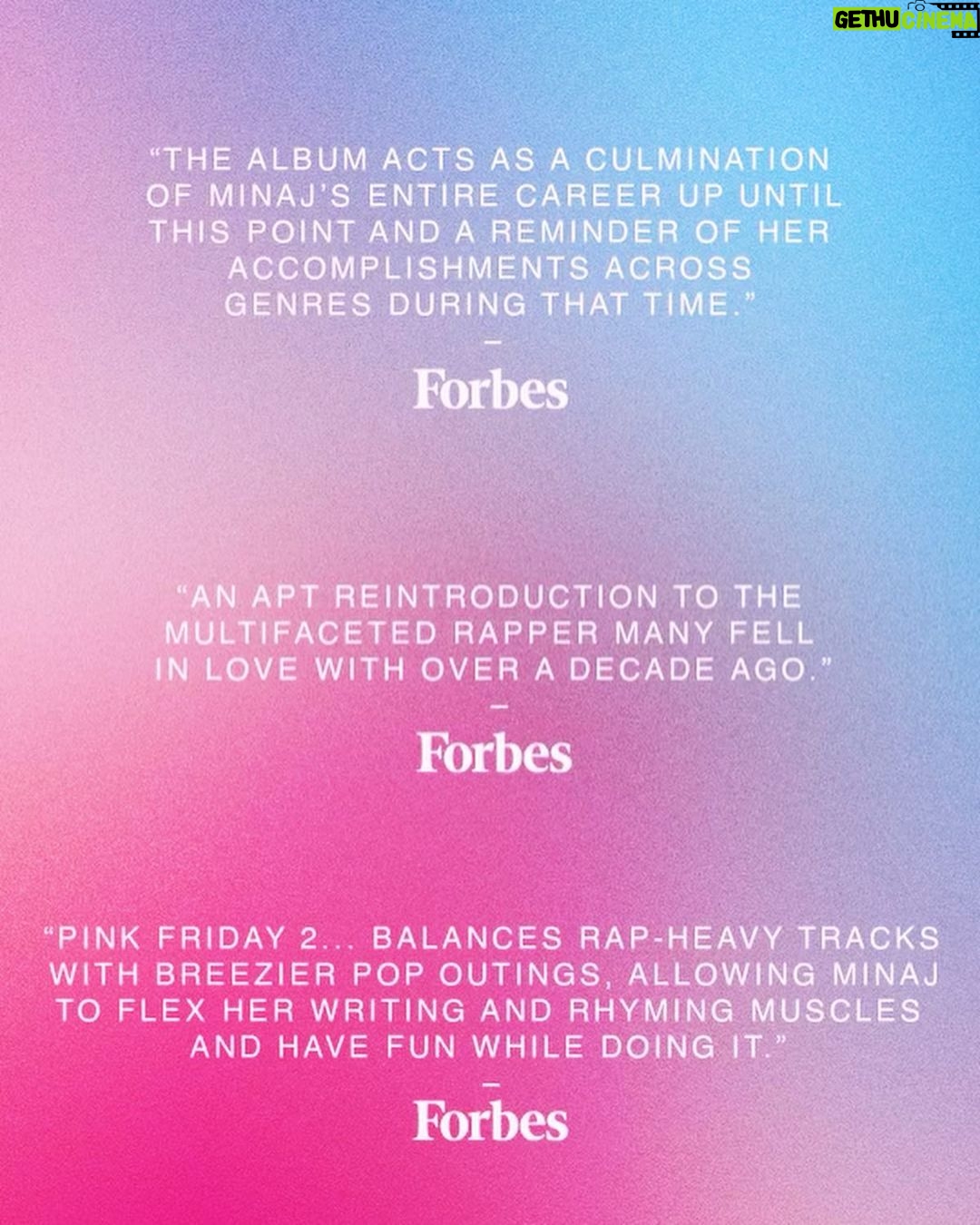 Nicki Minaj Instagram - 🥹🫶🏽Just gratitude & a bit of shock I guess. Barbz, you guys are the real MVP’s & everyone knows it. 😉