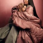 Nicki Minaj Instagram - Mama & #PapaBear for VOGUE 🥹 Vogue // @voguemagazine Photographer: Norman Jean Roy // @normanjeanroy Writer: Rob Haskell // @robertjhaskell Fashion Editor: Max Ortega // @maxortegag Hair: Lacy Redway // @lacyredway & Dionte Gray // @arrogant_tae123 Makeup: Raoúl Alejandre // @raoulalejandre Entertainment Director: Sergio Kletnoy // @sergiokletnoy