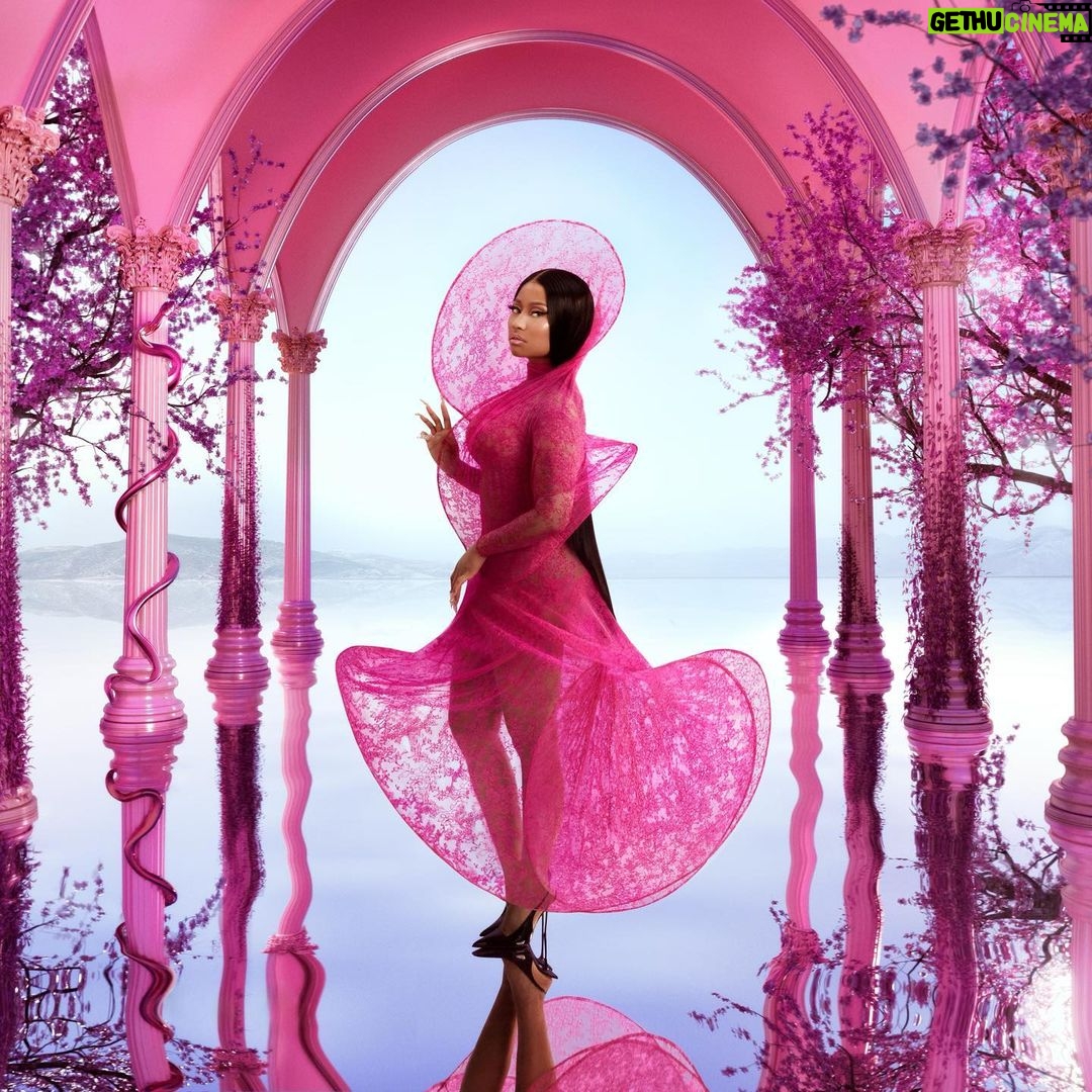 Nicki Minaj Instagram - ππ GAGGGGGGGππ©°π A very special #PinkFriday2 exclusive vinyl is now available to pre order at Target! Link in my bio to pre order ποΈπ©°πππ
ππππππππππππππππππππ HAPPY PINK FRIDAYπ· Photographer @charlie__chops Styling @maherxjridi Dress by: @Jisoobaikparis Shoes: @YSL Hair @arrogant_tae123 Hair Assistant:Β @thats_dahli MUA Creative Direction Pat McGrath @patmcgrathreal MUA @hotlikefirre Nails @iridescentlynailed Styling assisted @diandretristan