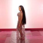 Nicki Minaj Instagram - Look by @Rabanne ✨ Styling by @maherjxridi ✨ Assisted with styling @diandretristan ✨ Hair by @arrogant_tae123 ✨ MUA Creative Direction @patmcgrathreal ✨ MUA @hotlikefirre ✨ Photos by @charlie_chops ✨ #LastTimeIsawYou out NOW✨🎀🏆📓🎧