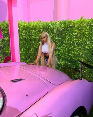 Nicki Minaj Instagram - #AlaiaBarbie 🎀