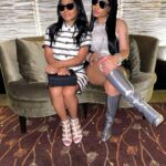 Nicki Minaj Instagram - 3 generations of Petty. Plus mommy… Moments 4 Life…🎀