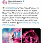 Nicki Minaj Instagram - Swipe through all 10 slides yall. -mngmnt 🎀
