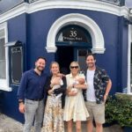 Nicki Shields Instagram - Two weeks of you Alyra! 💖 And the end of @marksainthill’s paternity leave😭… which may have turned into a two week long pub crawl of all our favourite spots🙌🏼… plus an essential trip to London Zoo thrown in. Our little lady has fitted in to family life very well and the novelty of stroking her head or holding her hand hasn’t worn off with the boys… yet! Tomorrow is a big day! Mark is back at work, so apparently that means I’m in charge…. 😳🤷🏼‍♀️. Ha…. Who am I kidding…. The kids are always in charge. They just let us pretend we are once in a while. Here goes! Big thank you to our friend and talented photographer @romybecker.photographer for capturing this moment 🥹 Thank you for the PR gifts for the kids and I from @thelittlegreensheep @bumppr @jandjoshlondon @bumpandmilk @fusecomms @boden_clothing @lauraparkesstyling_ 💚🤍 #AlyraLily #twoweeks #mumofthree #threeunderfive #angleseaarms #pubcrawl #paternity #baby #kidsclothing #family #photography #pregnancyfashion