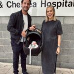 Nicki Shields Instagram - She’s arrived! Alyra (pron: a-lie-ra) Lily Sainthill. 7 lbs 3 oz. 🥰 We are beyond besotted. Her brothers seemingly adore her and haven’t poked an eye out (yet!). I can’t quite believe it. Am I really a mum of three ? 😳. It feels so surreal saying that out loud. I’m sure it was only yesterday we were getting married in Ibiza, partying without a care in the world! Having Alyra, the third (and final!) addition to the family makes it feel so complete and seeing the three kids together is just magical… I just need to work on my own magic now and grow an extra pair of hands… Huge thank you to all the doctors, nurses and midwives at Queen Charlottes Hospital. The treatment we’ve had from the moment I fell pregnant to leaving hospital with Alyra has been incredible throughout, especially the team who carried out my c-section and the nurses who cared for us after. Biggest thank you of all to my amazing husband @marksainthill, the calm voice throughout all the madness and juggling every thing behind the scenes. We couldn’t do it without you. Now - who’s got advice on bringing up a teenage girl? Given the circles I ran round my parents it’s probably best I start prepping now!!! #babygirl #newborn #AlyraLily #familyof5 #3under5 #family #queencharlottes #nhs
