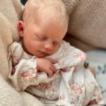 Nicki Shields Instagram - She’s arrived! Alyra (pron: a-lie-ra) Lily Sainthill. 7 lbs 3 oz. 🥰 We are beyond besotted. Her brothers seemingly adore her and haven’t poked an eye out (yet!). I can’t quite believe it. Am I really a mum of three ? 😳. It feels so surreal saying that out loud. I’m sure it was only yesterday we were getting married in Ibiza, partying without a care in the world! Having Alyra, the third (and final!) addition to the family makes it feel so complete and seeing the three kids together is just magical… I just need to work on my own magic now and grow an extra pair of hands… Huge thank you to all the doctors, nurses and midwives at Queen Charlottes Hospital. The treatment we’ve had from the moment I fell pregnant to leaving hospital with Alyra has been incredible throughout, especially the team who carried out my c-section and the nurses who cared for us after. Biggest thank you of all to my amazing husband @marksainthill, the calm voice throughout all the madness and juggling every thing behind the scenes. We couldn’t do it without you. Now - who’s got advice on bringing up a teenage girl? Given the circles I ran round my parents it’s probably best I start prepping now!!! #babygirl #newborn #AlyraLily #familyof5 #3under5 #family #queencharlottes #nhs