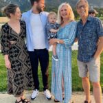 Nicki Shields Instagram – Happy Daddy’s and Papi’s Day! The boys are so lucky to have not one, but two, amazing role models in their life. Thanks @marksainthill for loving the boys unconditionally, never running out of patience and teaching them how to be kind, loving and about the best rose to drink.. 

And to my Pa (Papi to the boys) for teaching them how to dig holes, fix things and build Lego. 

Feeling very grateful 💖

In a rare photo of the four of us, the boys are wearing Seahorses by @rachelrileyuk 💙🤍

The photo at the vineyard belongs to Ridley Scott, worth a visit if you’re into your movies – plenty of costumes and memorabilia to see whilst his tasting wine! @mas_des_infermieres 

#fathersday #grandad #daddy #papi #family #holiday #southoffrance #gordes #menerbes #ridleyscott #rose #cotesdeprovence Mas Des Infermieres