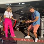 Nicki Shields Instagram - Wishing my FE family a wonderfully warm and sweaty weekend in Jakarta! 🥵😅🥰 Sad not to be there but apparently 90% humidity aren’t the optimal conditions for growing a baby! So I’ll be cheering you on from the sidelines. 🤰🏼 I’ll be back for Portland and London though so watch out! 👀 Good luck to @iamradzi @piquetjr and the @fiaformulae TV gang! #channel4sport #jakartaeprix #jakarta #formulae #broadcast #motorsport #womeninmotorsport #luxurylifestyle #luxuryfashion