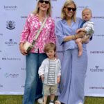 Nicki Shields Instagram - Took the boys to meet some four legged friends 🐎 at the launch of @polointhepark with @chestertons.london and a special visit from @sharkyandgeorgeevents. Feeling pretty in purple wearing @nobodyschild 💜 Arthur wearing MY sunnies! 😎 Thanks for having us! #family #polointhepark #nobodyschild #horses #polo #familydayout Ham Polo Club